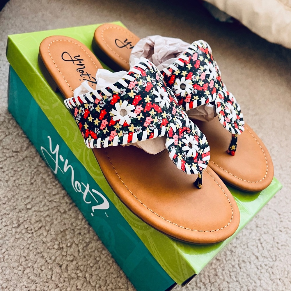 Floral Sandals